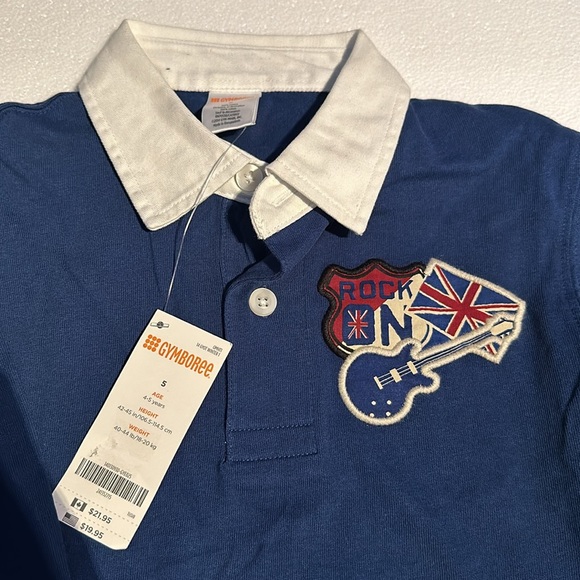 Gymboree size 5 long sleeve polo - Picture 2 of 2